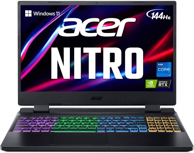 Acer Nitro 5 AN515-58-725A Gaming Laptop AN515-58-725A i7 Notebook RTX 3060 16GB