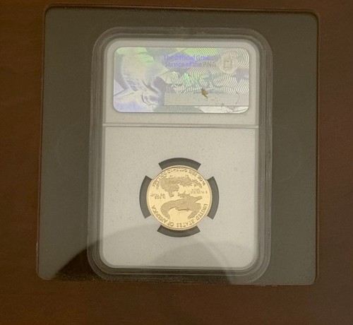 2003-W $25 American Gold Eagle NGC PF 70 SIGNED BY ED MOY - Picture 6 of 7