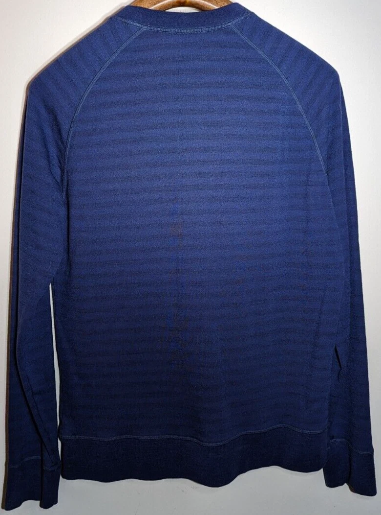 smartwool wool stripe pullover crew neck sweater