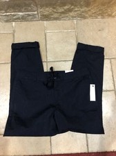 LIZ CLAIBORNE CROP BLACK SIZE 10 NEW WITH TAGS MFSP 44