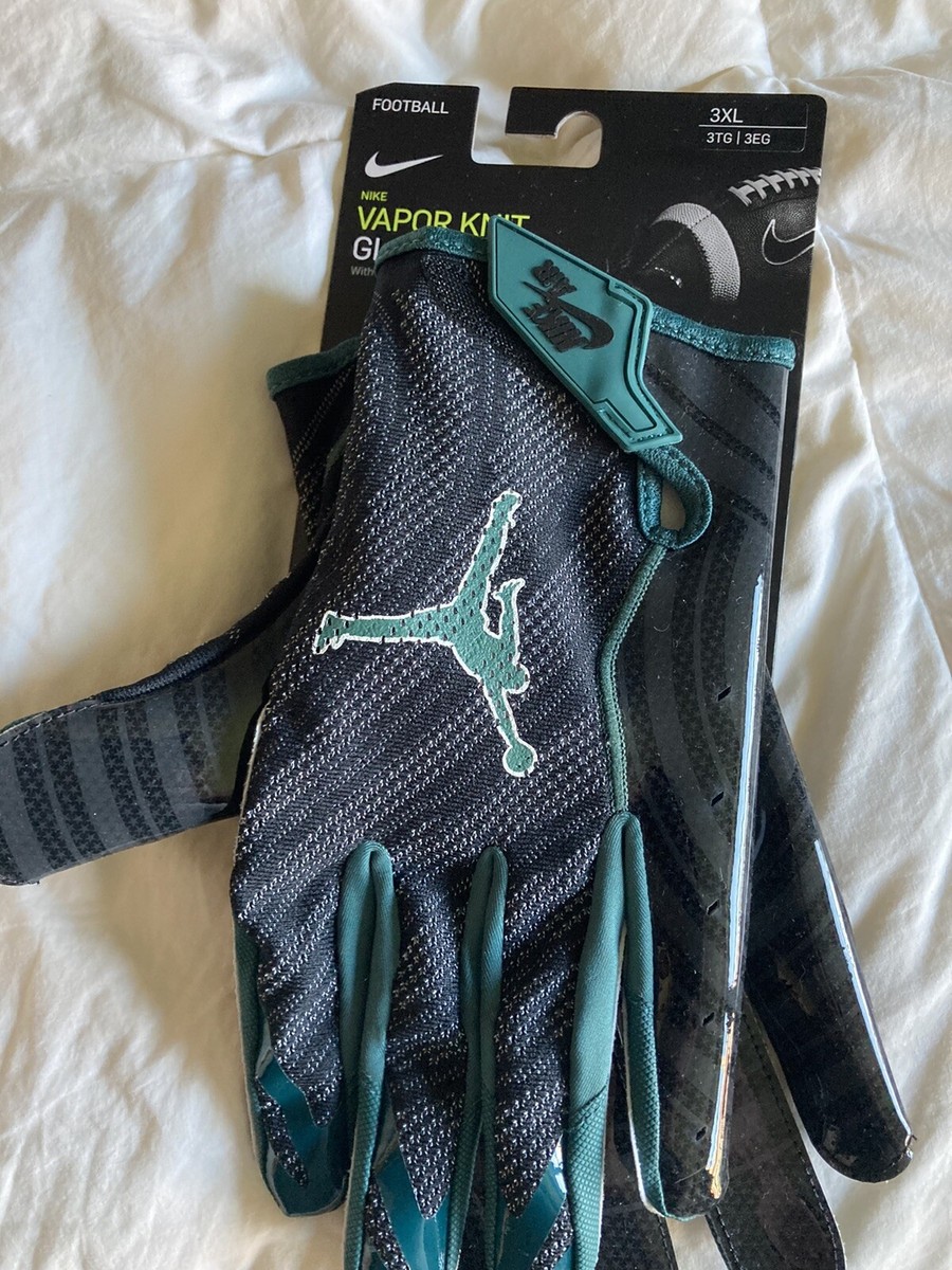 セール‼️NIKE JORDAN VAPOR KNIT 3.0 GLOVE M NIKE JORDAN VAPOR KNIT 3.0 NFL PHILADELPHIA EAGLES 3XL FB