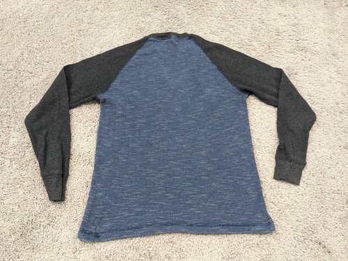 Distortion Pullover Men's Medium Raglan Sweater Colorblock Knit Pocket - Bild 8 von 10