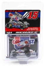 1:64 Round2 DONNY SCHATZ 2021 Silver CARQUEST 15 Sprint Car NIP 