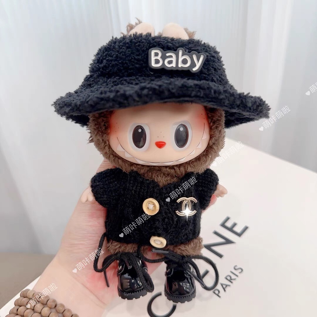 17CM Monster Plush Doll Handmade Clothes Set for Vinyl Dolls