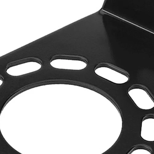 1 Metall Anbauplatte für 7, 13-polige Dose Halterung Anhänger Montageplatte Neu - Picture 9 of 10