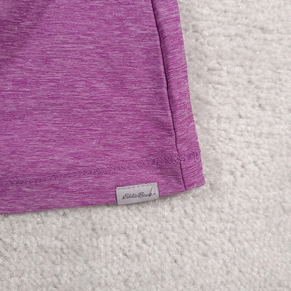 Eddie Bauer Shirt Women's Medium Purple V Neck Sleeveless Athletic Workout Tank - Изображение 4 из 4