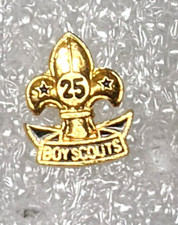 25 Year Boy Scout Gold Fleur des Lis Volunteer Service Award Small HA134Y25