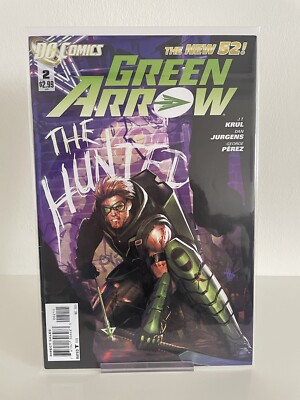 Green Arrow The New 52 #2 DC Comics US Heft Top Zustand bagged and Boarded