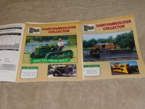 6 - COMPLETE YEAR - ORIGINAL VG/NM 2001 HART-PARR / OLIVER MAGAZINES