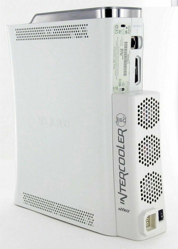 Nyko XBox 360 Intercooler Cool Fan With On/Off Switch for System Console WHITE