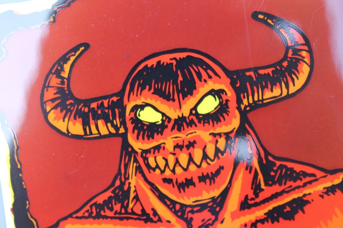 Toy Machine Skateboards Devil Ed Templeton OG Z75A Vintage Toy Machine Skateboards Devil Ed Templeton OG Z75A Vintage