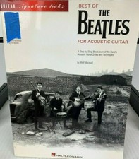 Best of The BEATLES Songbook for Acoustic Guitar BOOK ONLY Yesterday Hey Jude