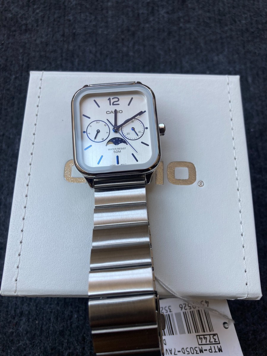 新品　CASIO カシオ　MTP-M305D-7AV　箱付き 新品 CASIO MTP-M305D-7AV