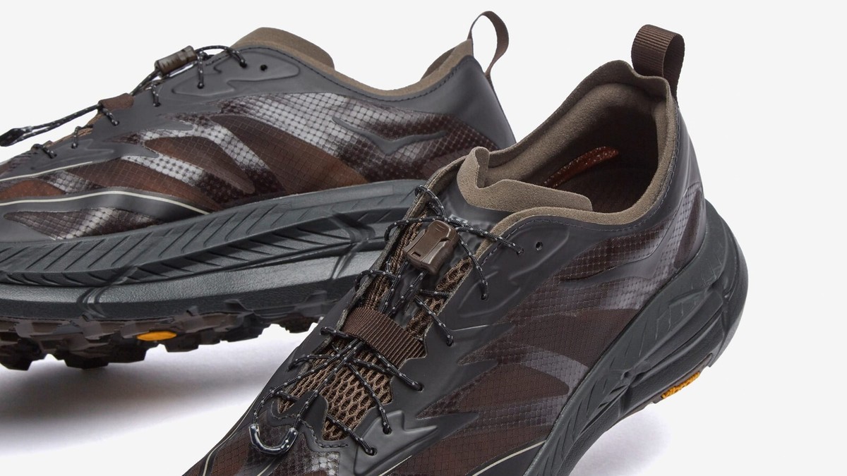 Satisfy × Hoka Mafate Speed 4 Lite Coffee 1157050-COFF Men's Satisfy × Hoka Mafate Speed 4 Lite Coffee 1157050-COFF Men's