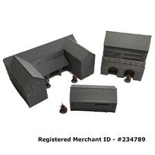 28mm Roman Town, key Capas 3d printed - Gangs of Rome, SPQR, Hail Caesar etc