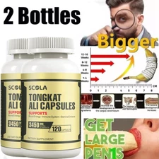 Maca Root,Massive Girth Enlargement Support - Male Enhancing Libido 240 Capsules