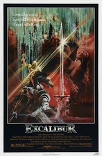 Excalibur 1981 Fantasy / Drama Movie POSTER
