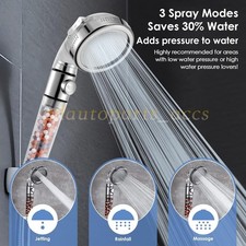 Filter Shower Head-3 Modes, High Pressure Water-Saving, DOE Certified, 5Ft Hose