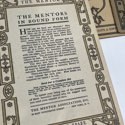 The Mentor Magazine Nov 1916 - Nov 1917 17 Ausgaben - Bild 7 von 14