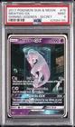 2017 POKEMON SUN & MOON SHINING LEGENDS SECRET #78 MEWTWO GX PSA 9