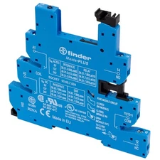 93.63.7.024, MasterPLUS Replacement Socket, 6.2mm width, DIN-rail mount, IP
