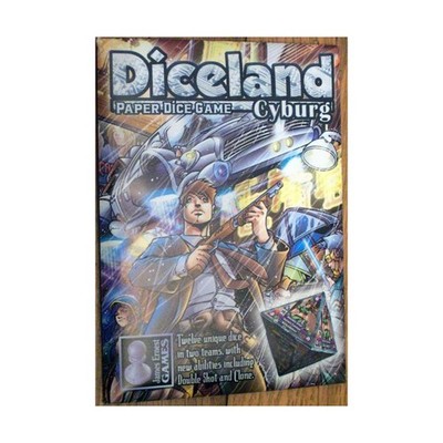 Cheapass Dice Game Cyburg Box VG+/Mint