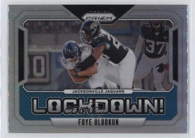 2024 Panini Prizm Lockdown! Silver Prizm Foye Oluokun #12 0w8p