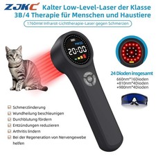 Cold Laser Therapy Machine 1760mW 24 Diodes Device for Human Pet Pain Relief
