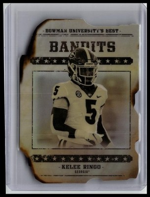 2022-23 Bowman's Best #GB-14 Kelee Ringo Gunslingers & Bandits Die Cut RC