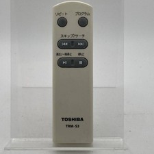 Toshiba 26M01 TRM-S3 CD Radio Cassette Player TY-CDS3 Remote Control