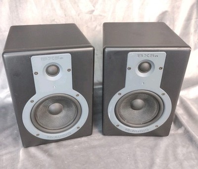 2 M-Audio Studiophile BX5a Deluxe Studio Reference Monitor Speakers - WORKS 