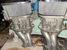 Dellorto DRLA 40 Carburetors VW dualport Aircooled Beetle T1 Rebuilt CB Upgraded