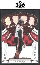 Javon Kinlaw 2020 Panini Chronicles Draft Picks Crown Royale Holo /149