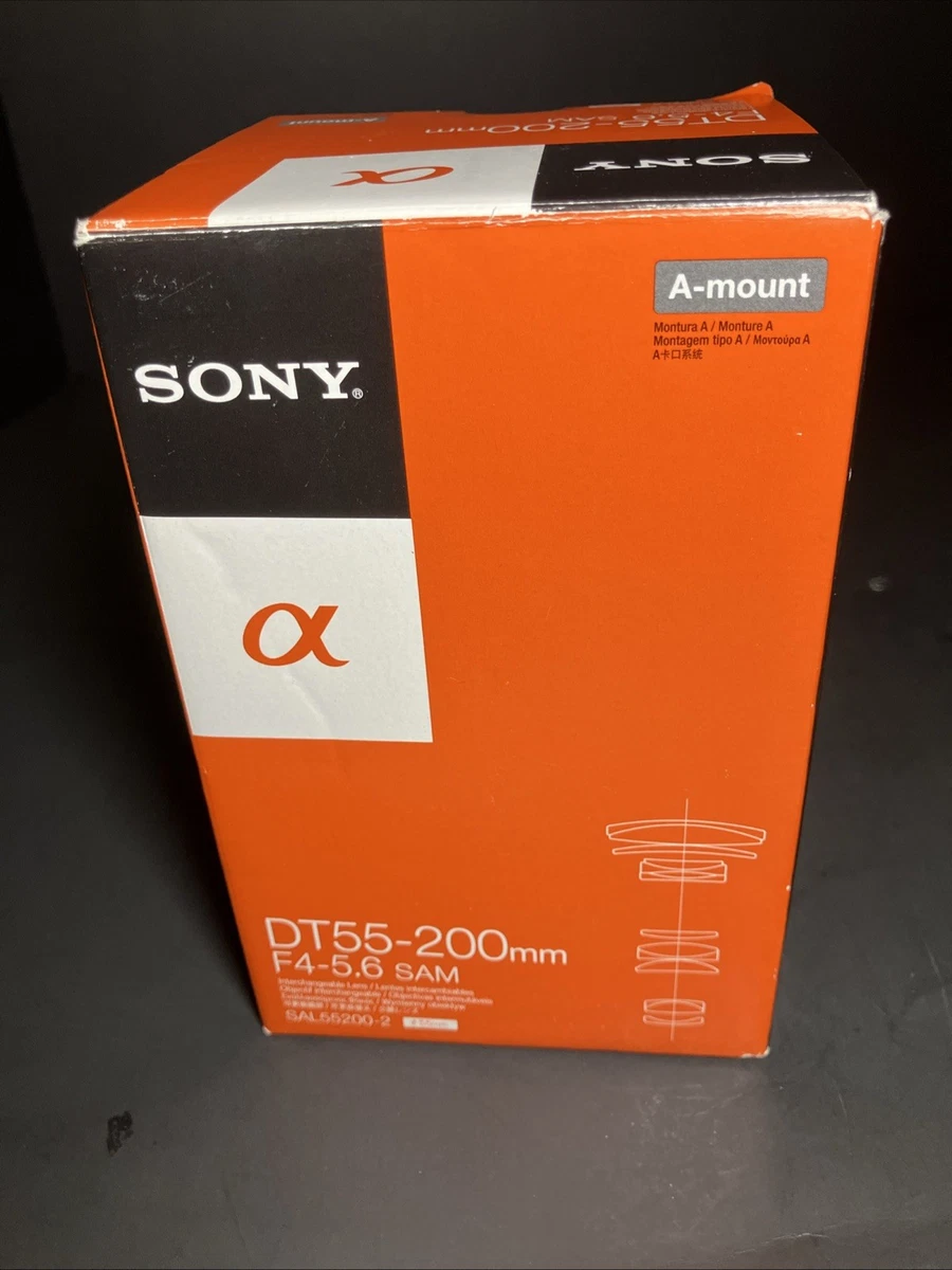 Preços baixos em A-Lentes de câmera de montagem para Sony 55-200mm