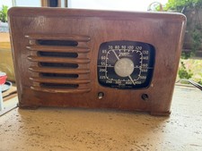 Vintage 1941 Zenith TOASTER Tube Radio Model 6D525 Non-working
