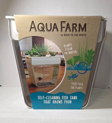 AquaFarm Self-Cleaning 3 Gallon Fish Tank by Back to the Roots