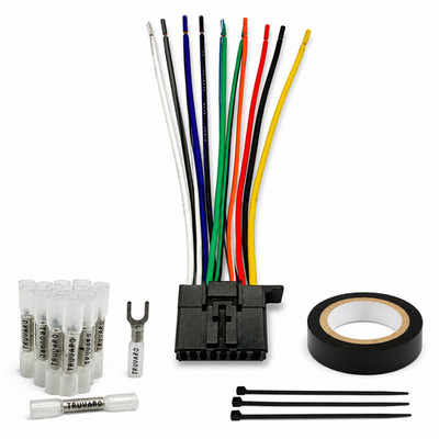 POWER WIRE HARNESS FOR PIONEER FH-S52BT FHS52BT Kit With Connectors