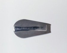 Vintage Metal Freeman Shoes Advertising ShoeHorn "It's a FREEMAN Shoe"