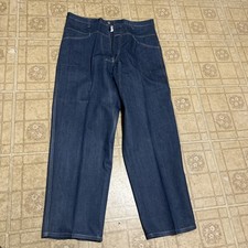 VTG Marithe Francois Girbaud Tag Size 38M Jeans Mens Logo Straight Y2K Baggy