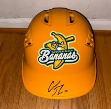 COACH RAC ROBERT ANTHONY CRUZ SIGNED SAVANNAH BANANAS BASEBALL HELMET COA