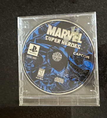 Capcom Marvel Super Heroes (Sony PlayStation 1) 1997 NTSC-U/C T Manual