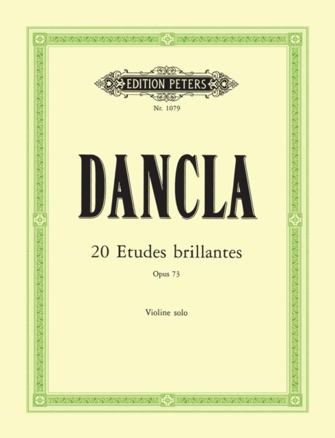 20 Etudes Brillantes (Violin), Op. 73 Charles Dancla - Image 4