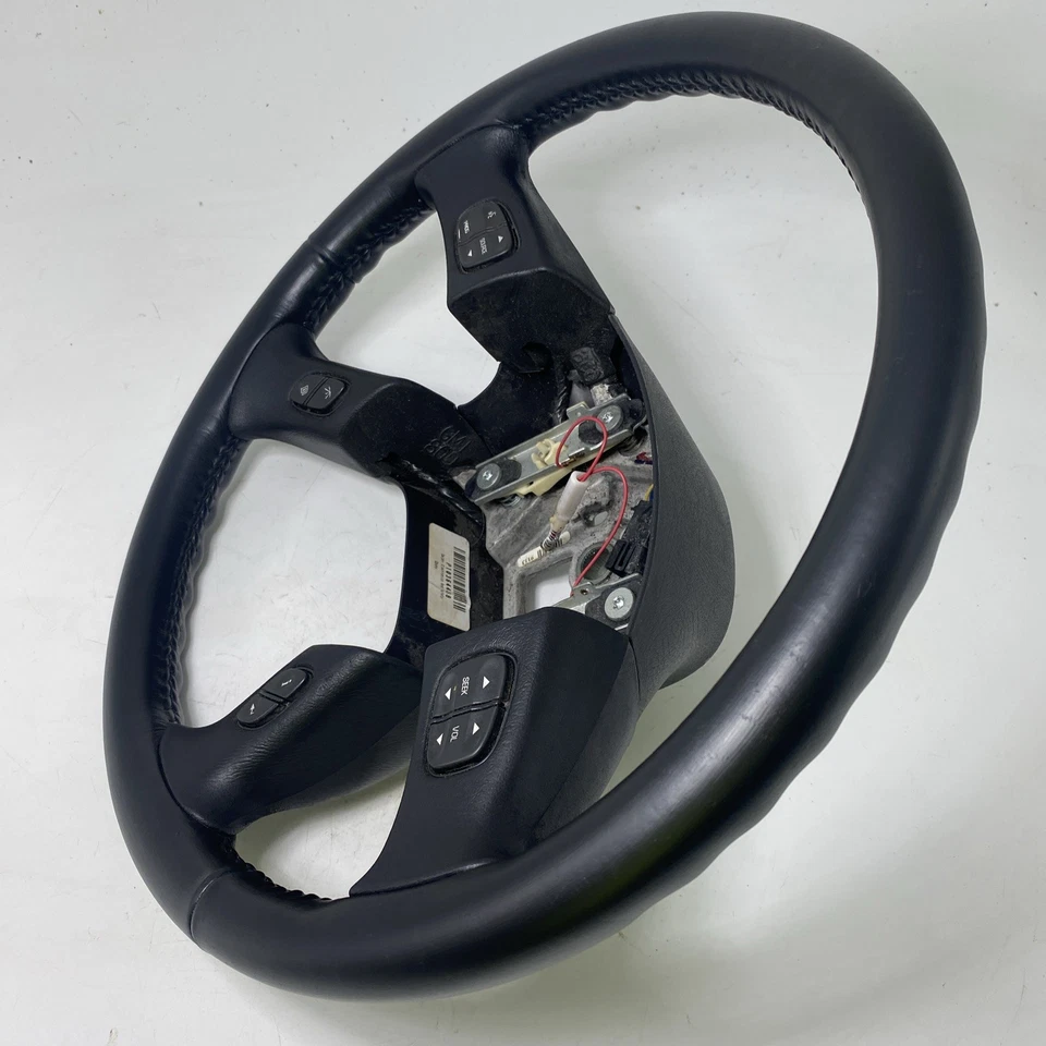 Volante Silverado Sierra Tahoe Suburban Yukon Escalade 03-06 cuero Foto 2 de 4