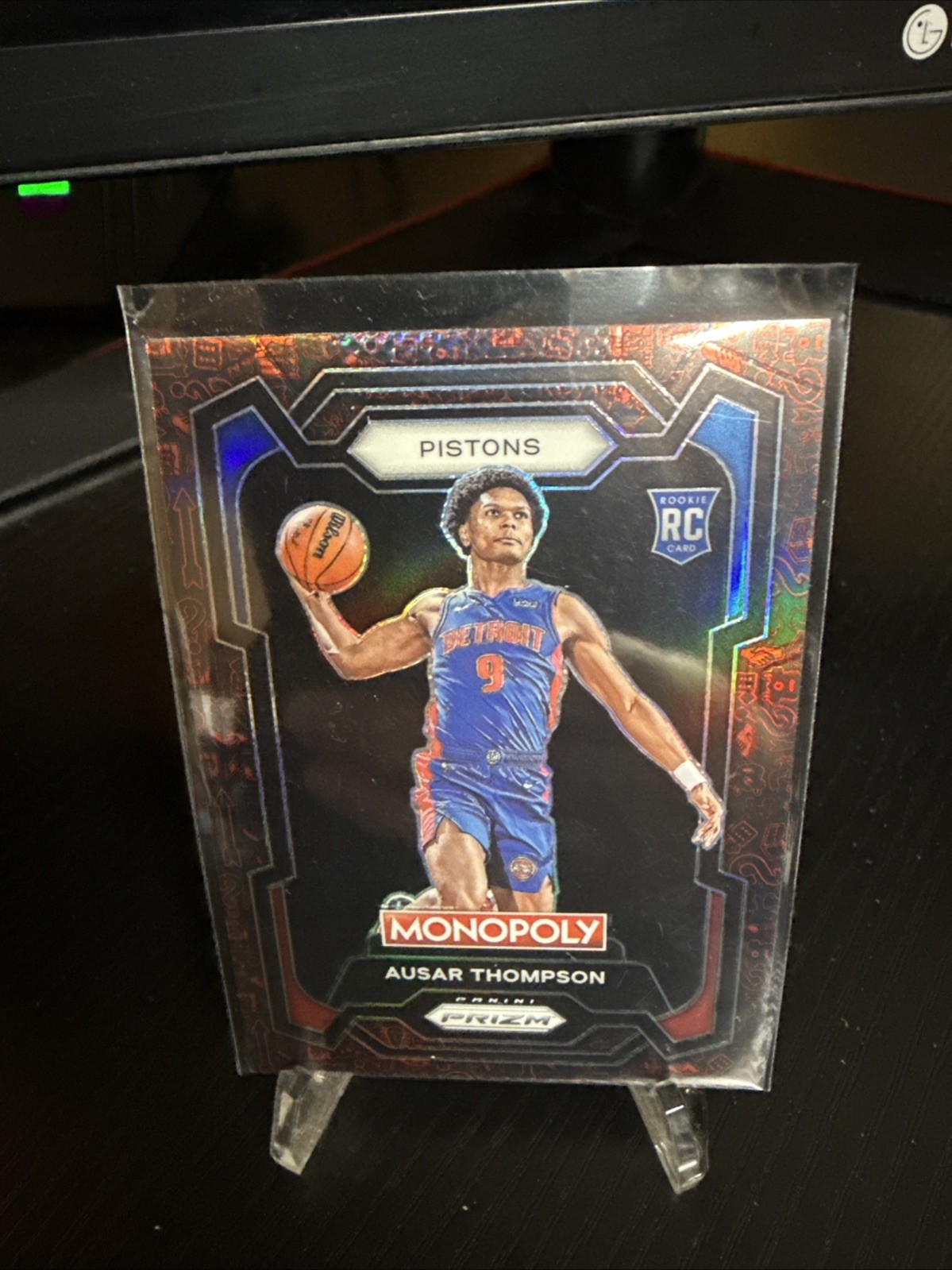 2023-24 Panini Prizm Monopoly Ausar Thompson #27 - Classic Icons Red Prizm (RC)