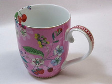 PIP Studio  1 gro&szlig;e Becher/Cappucchinotasse rosa Fr&uuml;chte Dekor dekorativ