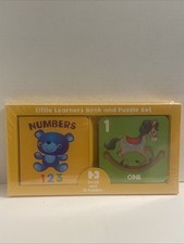 Book Puzzle Set LITTLE LEARNERS With 10 2 Piece Puzzles About NUMBERS BRAND NEW
