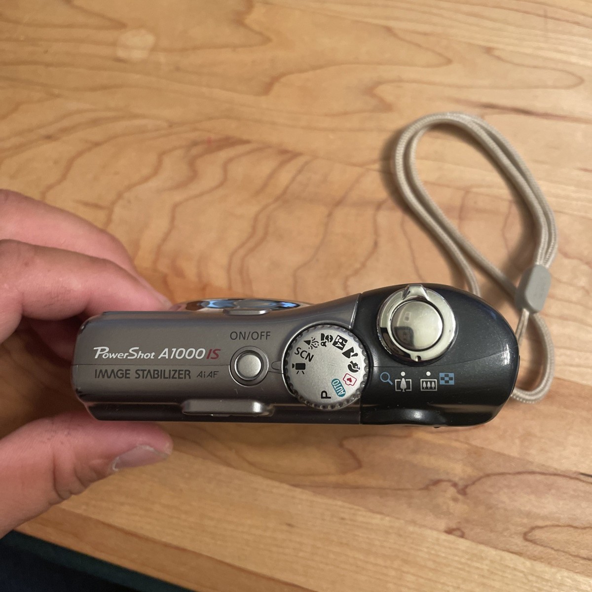 Canon PowerShot A1000 IS 10.0MP Digital Camera - Gray for