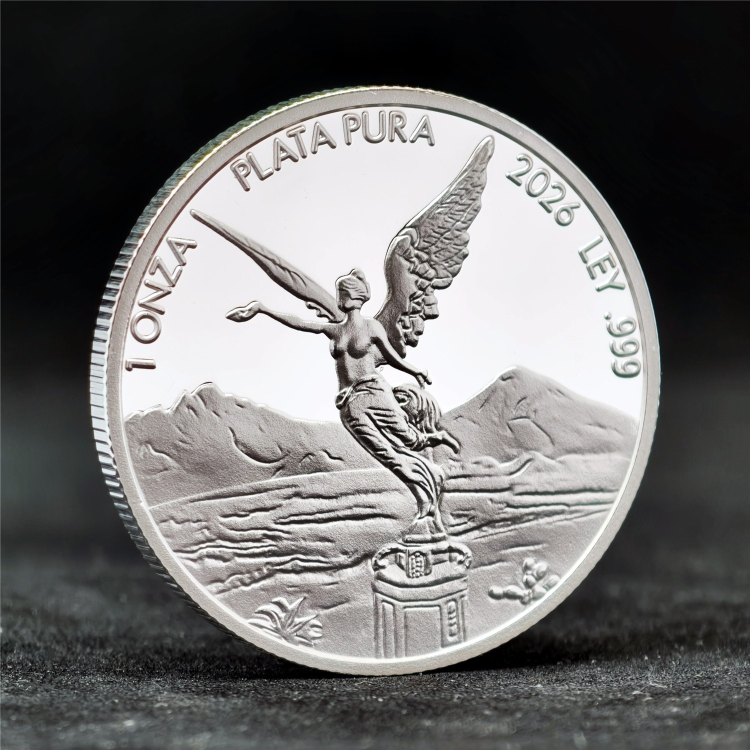 1 oz. 2026 LIBERTAD OF MEXICO coin tribute BU round .999 silver