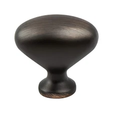 Berenson 7878 Bronze Vibrato 1-5/16" Oval Cabinet Knob