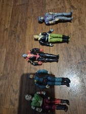 Lot de 5 figurines articulées vintage années 80/90 – Jouets